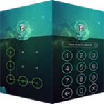 applock theme space android application logo